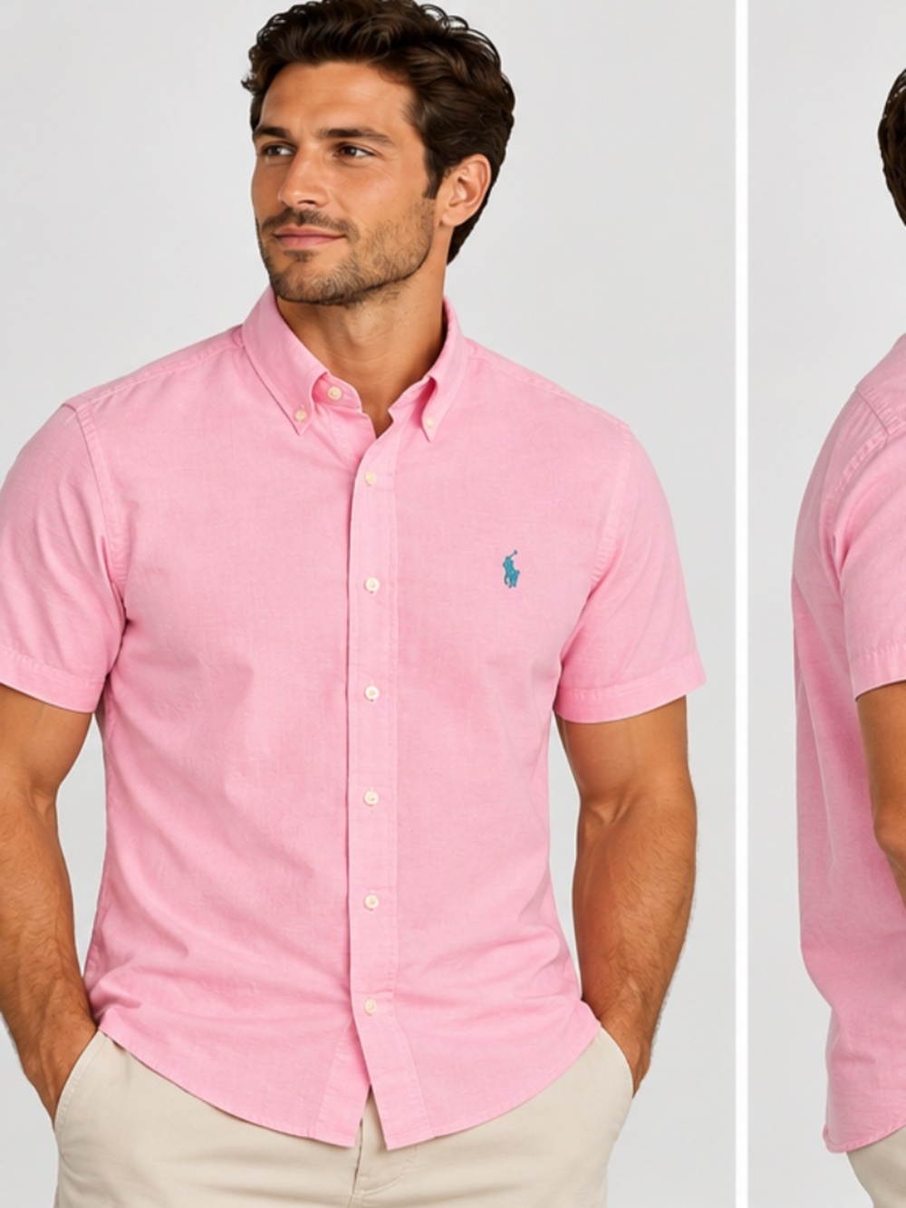 Short sleeve pink polo, Ralph Lauren